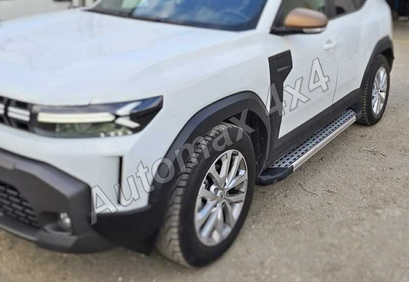 Praguri auto, trepte laterale din aluminiu