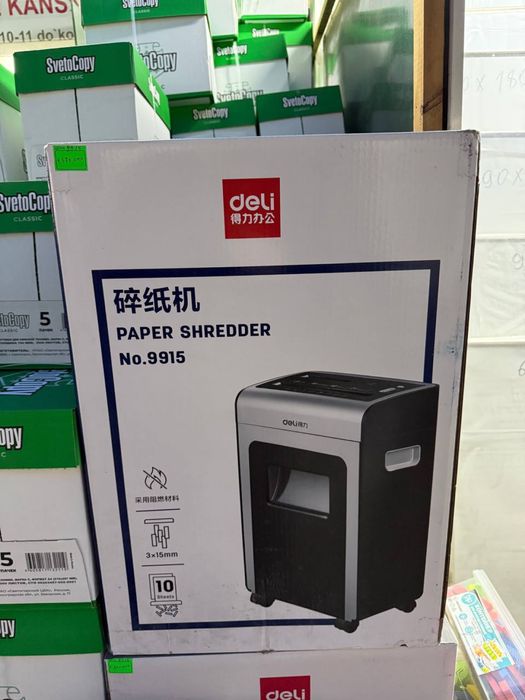 Shreder dona va optom bor har xil razmerlarda