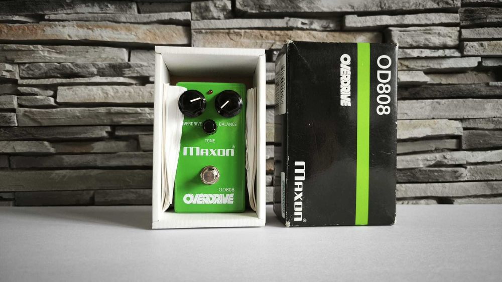 Pedala chitara Overdrive Maxon OD-808 - Garantie