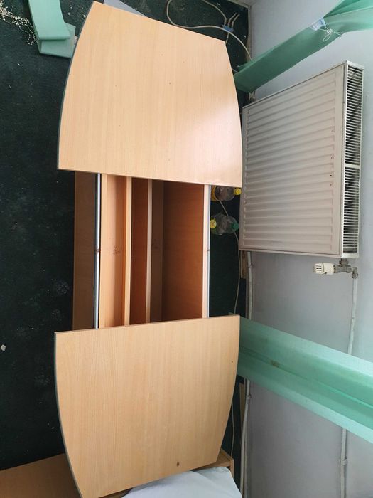 Dulap cu oglinda si masuta bar