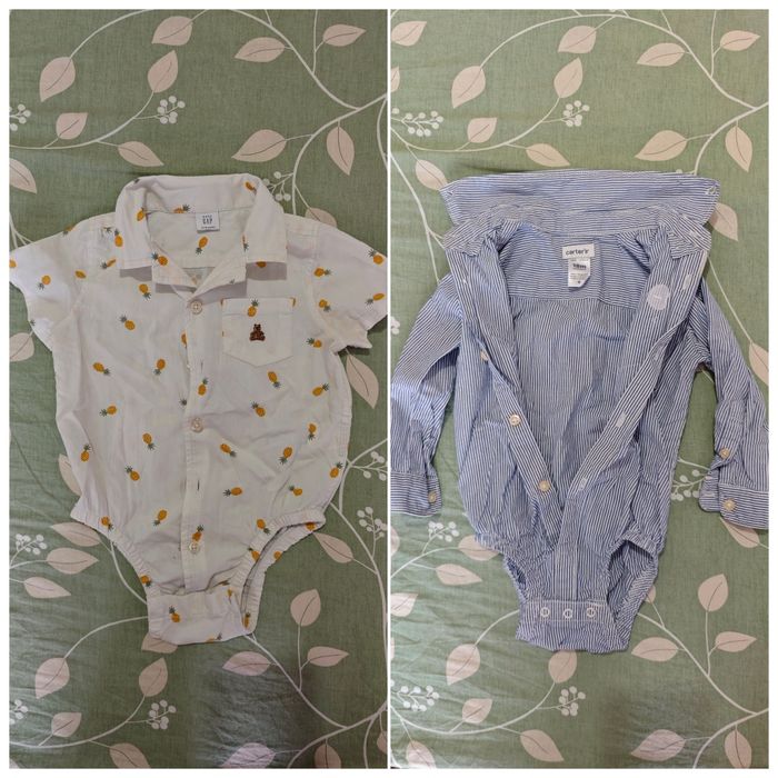 Детская рубашка-боди