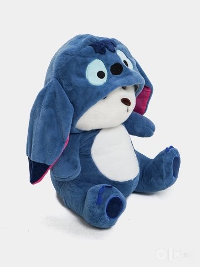 Ayiqcha oyinchoq uyinchoq (stich, teddy, kapshonkali)