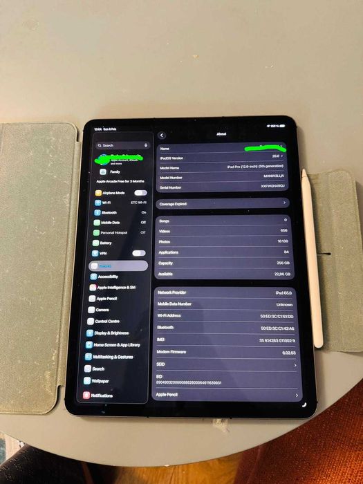 Vand Ipad Pro 12.9-inch (5th generation) 256 GB