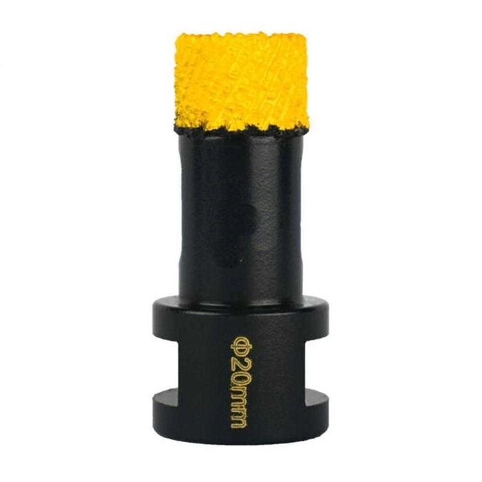 Боркорони диамантени за гранитогрес, фаянс, 20-68 мм, 5 части, с конус