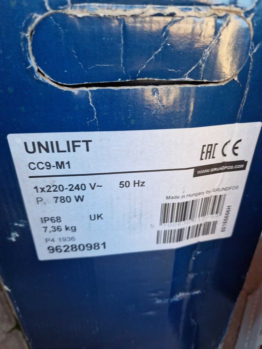 Pompa submersibila Grundfos Unilift CC9-M1