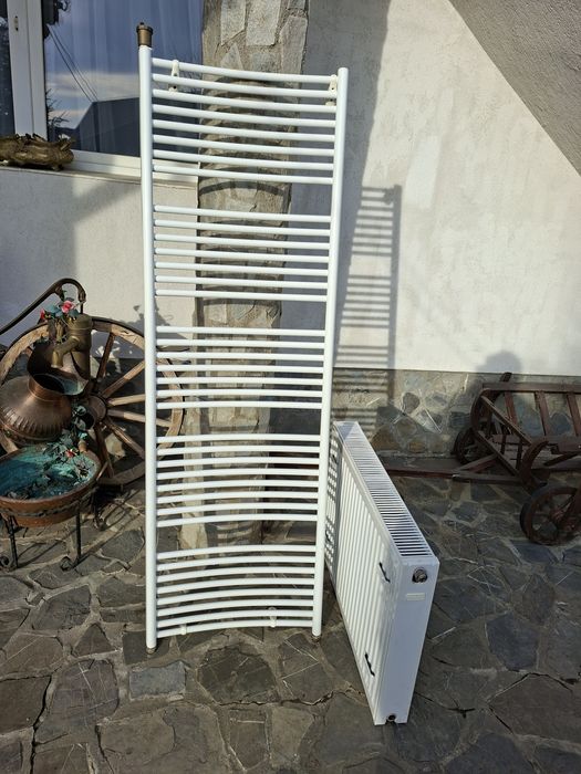 Vind calorifer curbat baie Radox Round  1800 x 600 mm