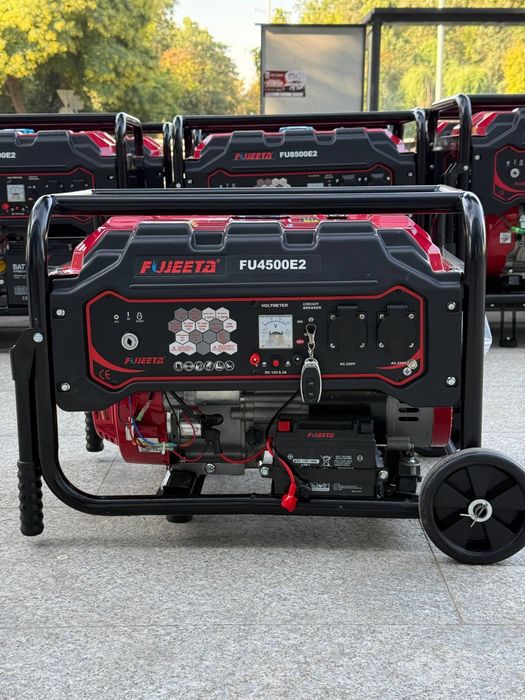 Gaz & benzinli generator FUJEETA 4,5 KVA