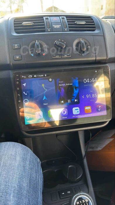 Skoda Fabia 2 - 10.1" Android Мултимедия Шкода Фабиа Навигация Андроид