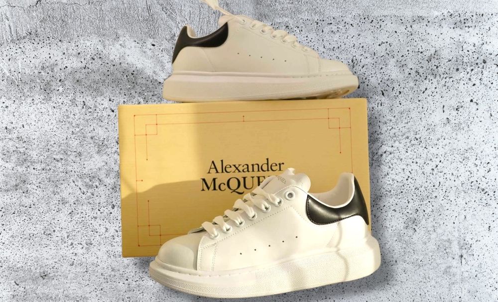 Adidasi Alexander McQueen Alb Marimi 36-44 Unisex