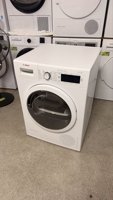 Сушилня с термопомпа BOSCH SERIE 8 WTW87540 | 9 КГ | Термопомпа | SELFCLEANING CONDENSER | AUTODRY