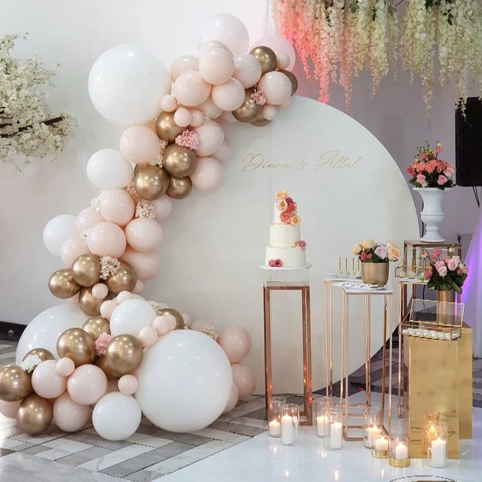 Шары, фотозона, сладкий стол