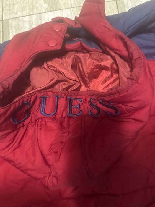 Geaca GUESS 16 ani logo pe gluga