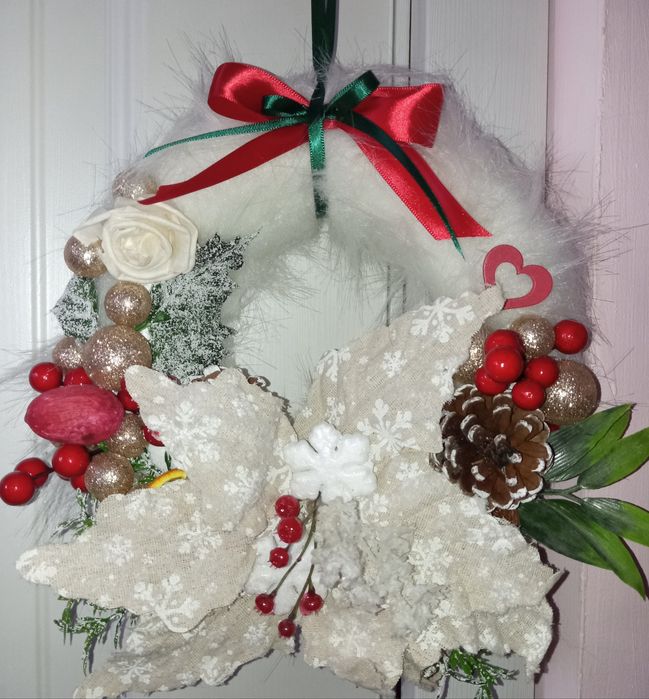 Set pentru masa și ușa de Crăciun