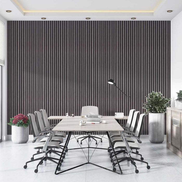 Декоративен PVC Панел в Сиво 16х2.4х266см