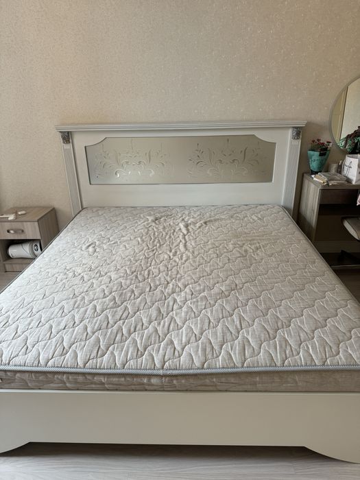 Кровать 200x180 см + матрац ritmo