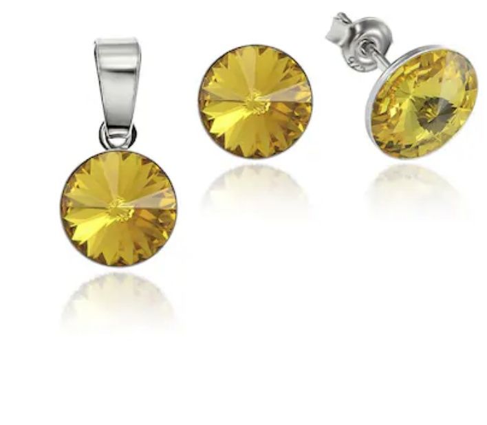 Set argint 925 cu cristale Swarovski