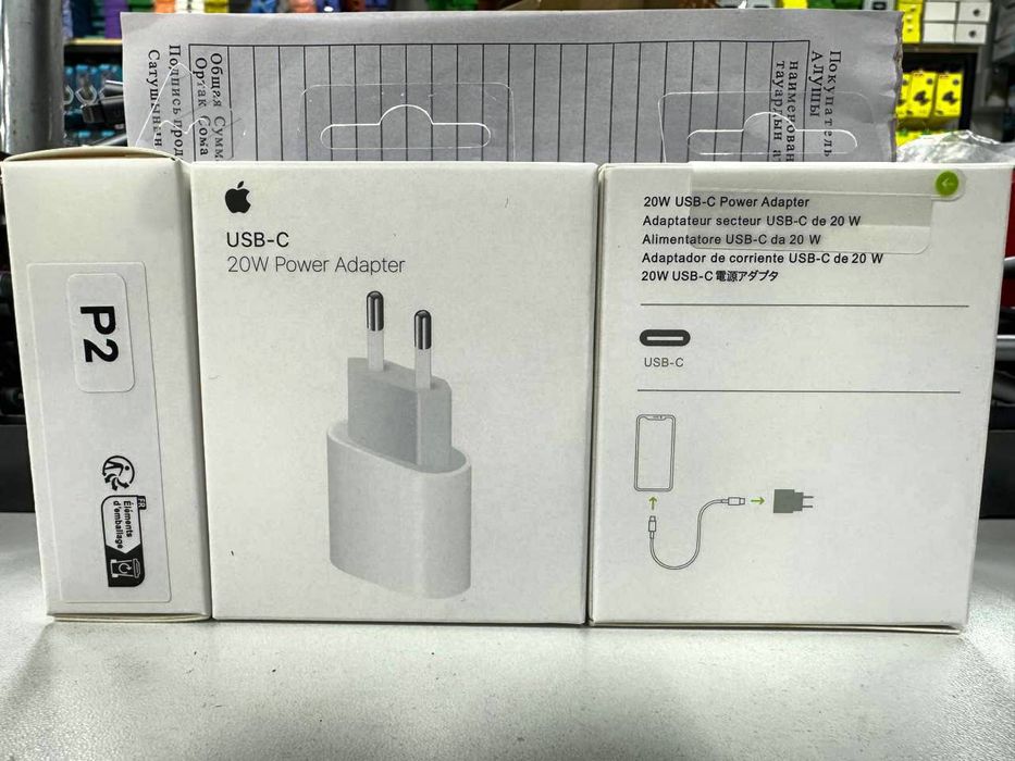 Айфон галовка 20 ват новый быстрый зарядчик шнур