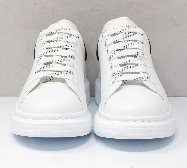 #SUMMER SALE# Alexander McQueen Sneaker Alb Full White - Verificare Colet -