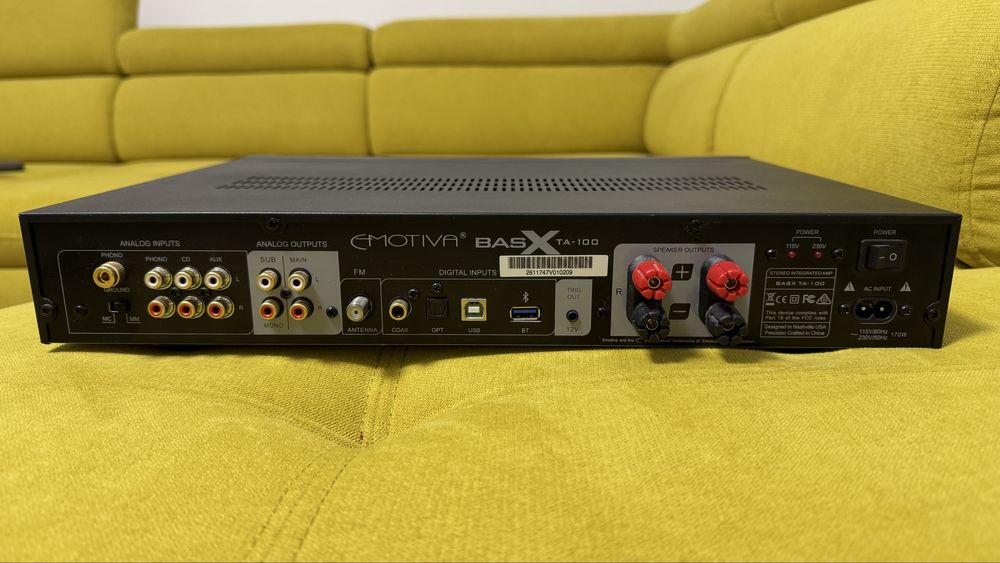 Amplificator integrat Emotiva TA100