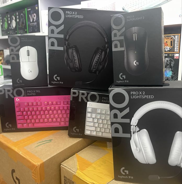 Продам новые игровые девайсы logitech