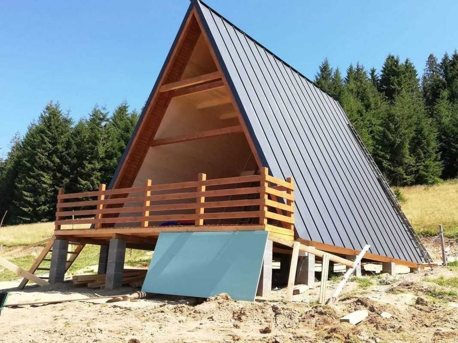 Cabane din lemn A-Frame
