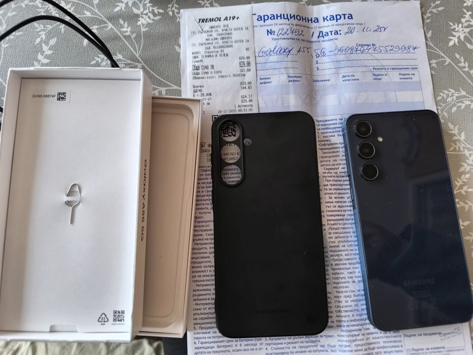 Samsung Galaxy A55 5G с гаранция