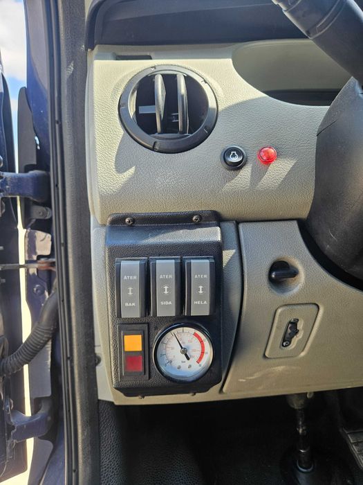 Renault Master pe perne de aer