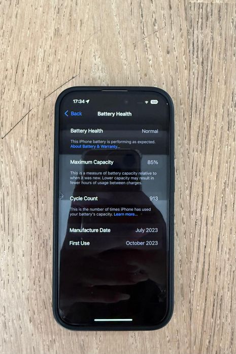 iPhone 15 Pro, 128 GB, White Titanium