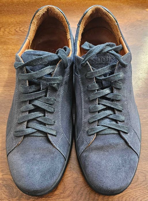 Кеды из натуральной замши