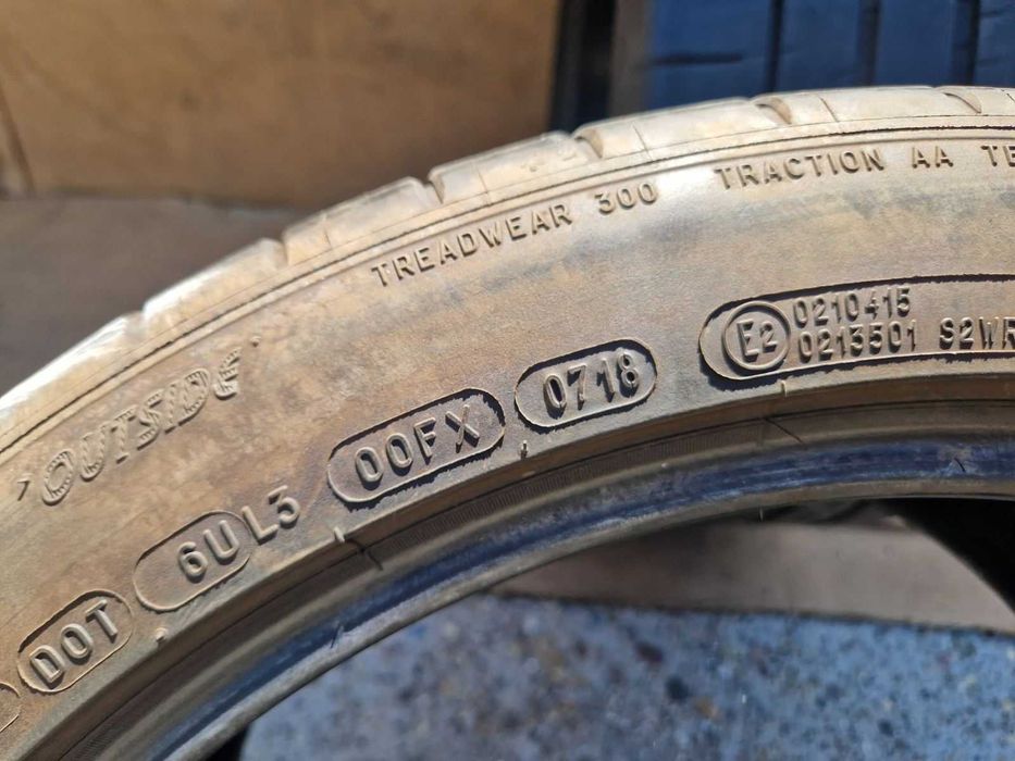 2 Michelin R20 295/35 Летни гуми  DOT0718