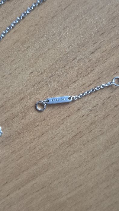 PANDORA колье " белый бант "