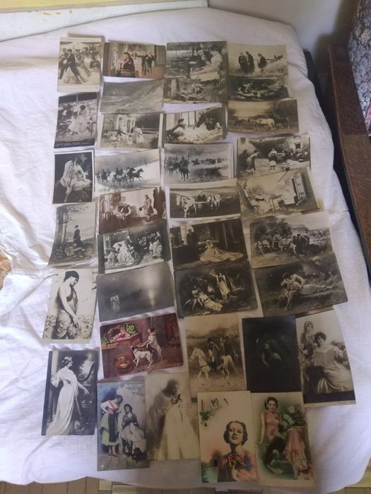 Антикварные открытки