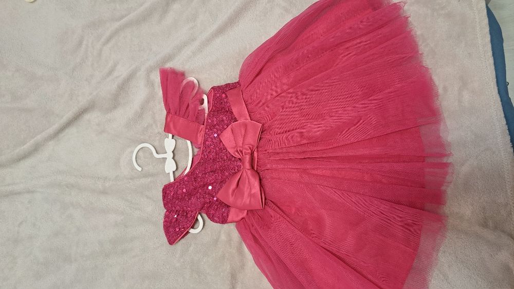 Rochie bebe fuchsia
