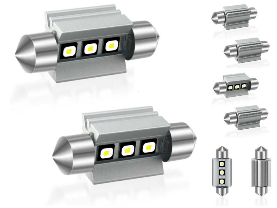 Лед крушки Led Chip Osram C5W C10W CANBUS