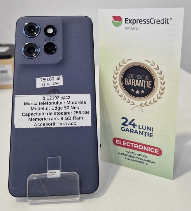 Telefon Motorola Edge 50 Neo (AG32 B12192.1-ag42) 2 ANI GARANTIE!