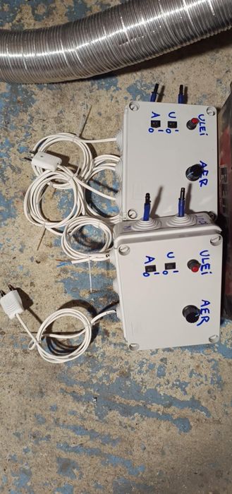 Controler pompa ulei și aer pentru arzător ulei