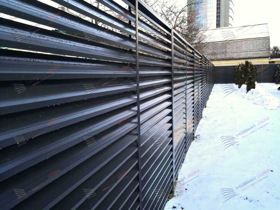 Забор жалюзи еврозабор