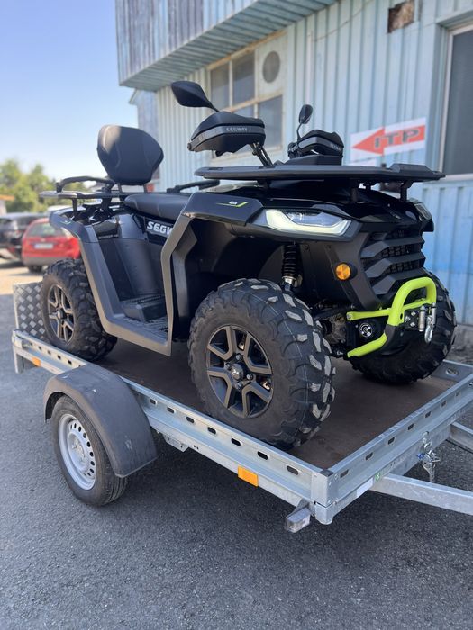 Vand Segway 500L 2024 + Remorca noua