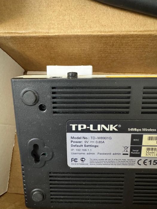 Модем TP-Link TD-W8901G