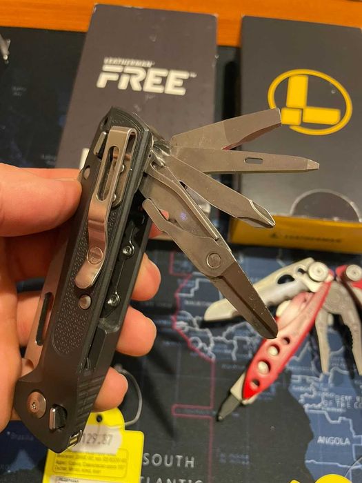 Leatherman Wave, K4, Skeletool RX