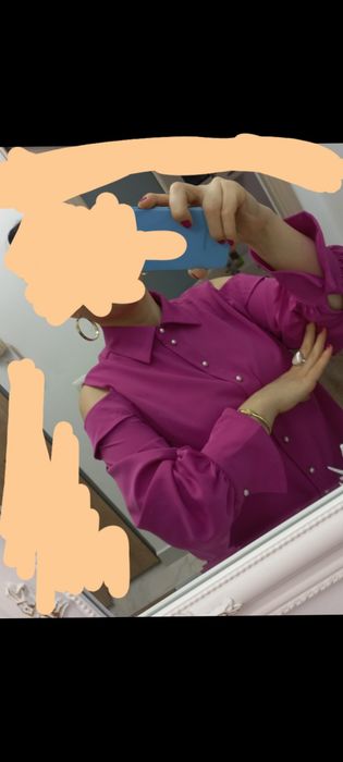 Camasa culoare" magenta", pentru damă