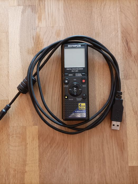 Цифров диктофон Olympus VN-713PC | 4GB + microSD слот