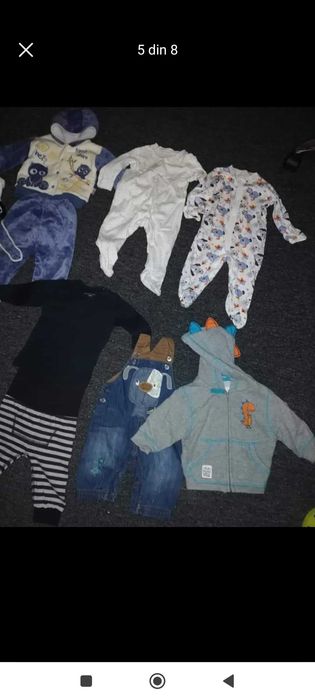Lot haine 3-6 luni+combinezon Pifou