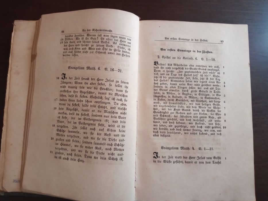 carte veche limba germana