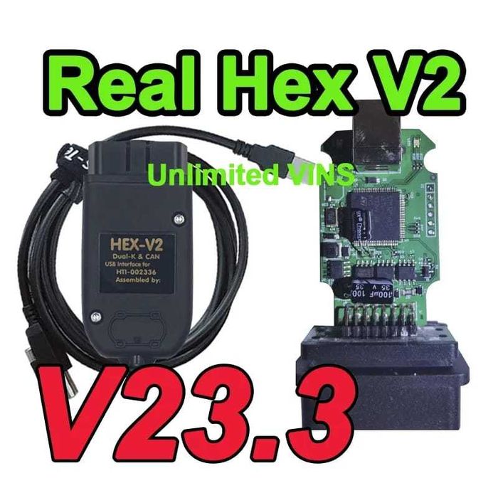 VCDS HEX V2 Pro 23.3.1 cipset ARM ST32F429 Bacau • OLX.ro
