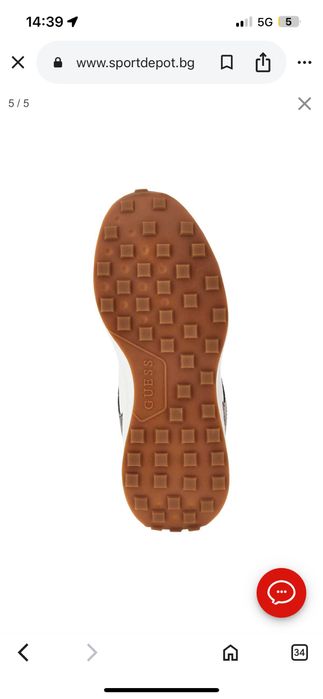 Обувки Guess LUCKEI 39 номер уголемени