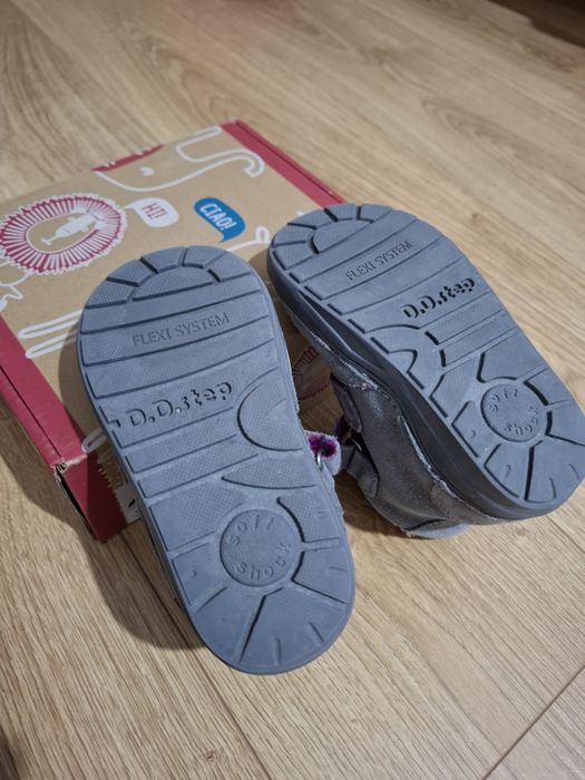 Ghete iarna fete piele D.D.step marime 24