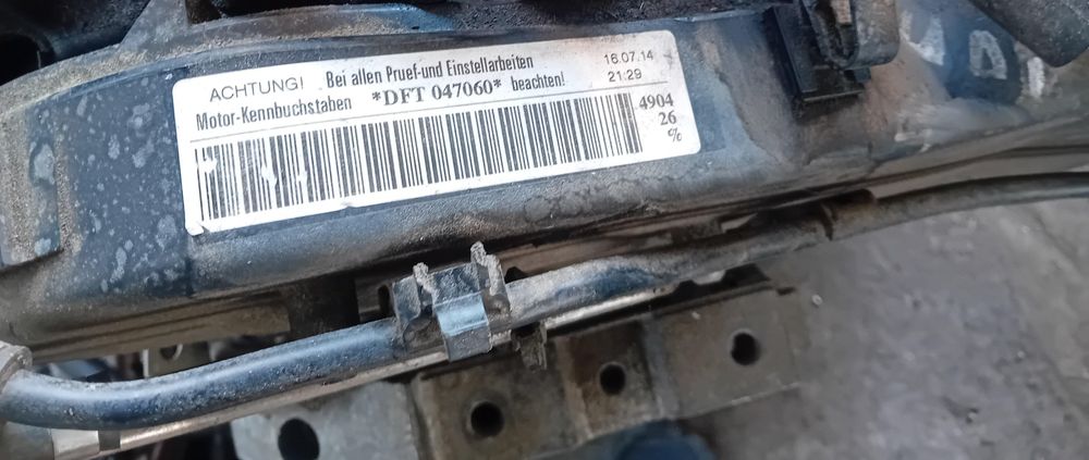 Motor Audi Q3 8U, 8Ub, 8Ug 2011 - 2018 2.0 Tdi Cuvc, Dbba, Dfta
