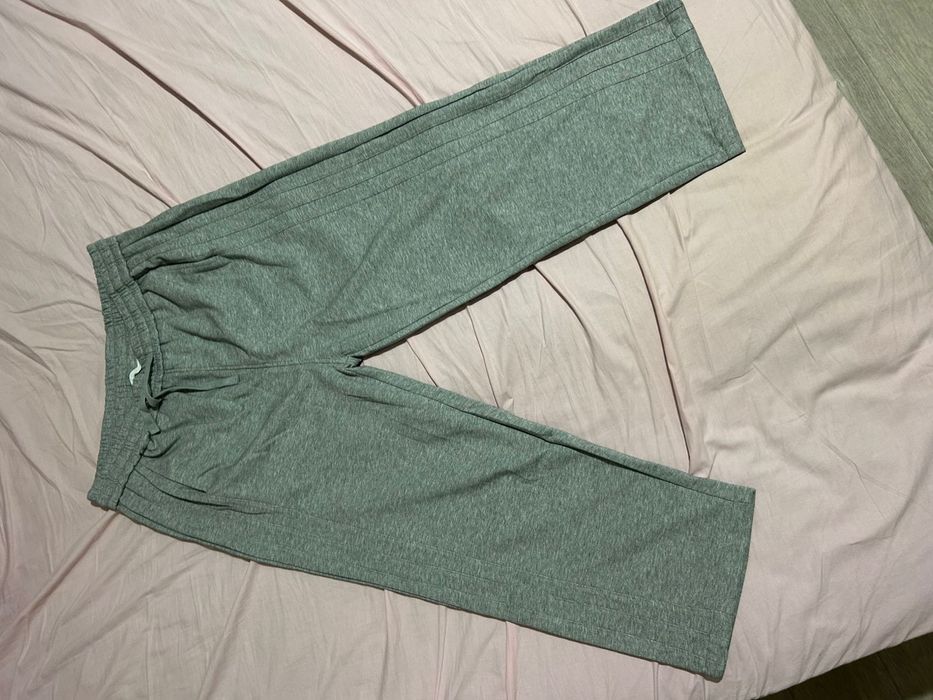 Штаны широкие серые