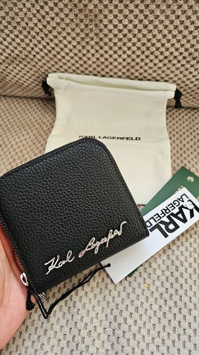 Портфейл на Karl Lagerfeld естествена кожа